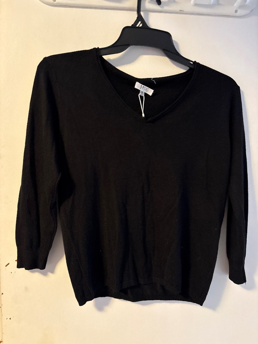 Basic black sweater